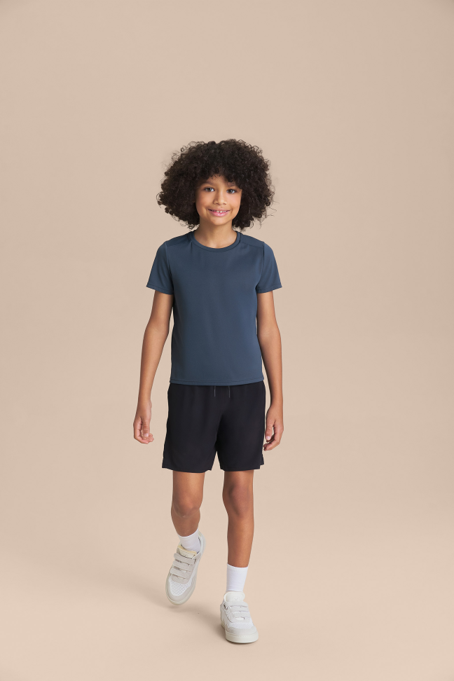 Camiseta Up Loose Kids Misteel Blue LIVE!