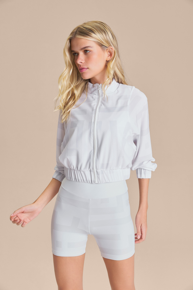 Jaqueta Maxi LIVE! White