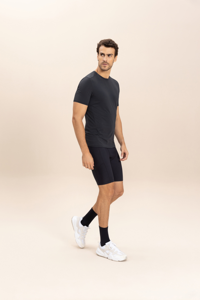 Camiseta Fit Laser Harmony Men Masculina Preta LIVE!