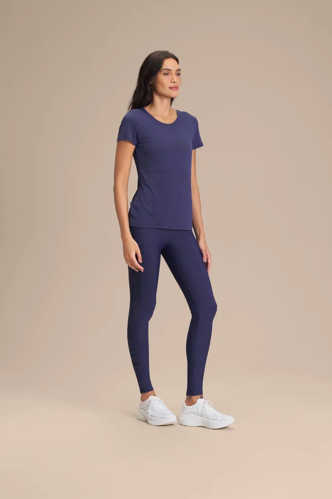 Camiseta Fitness Feminina LIVE! Comfort Tide com Quick Dry - #5