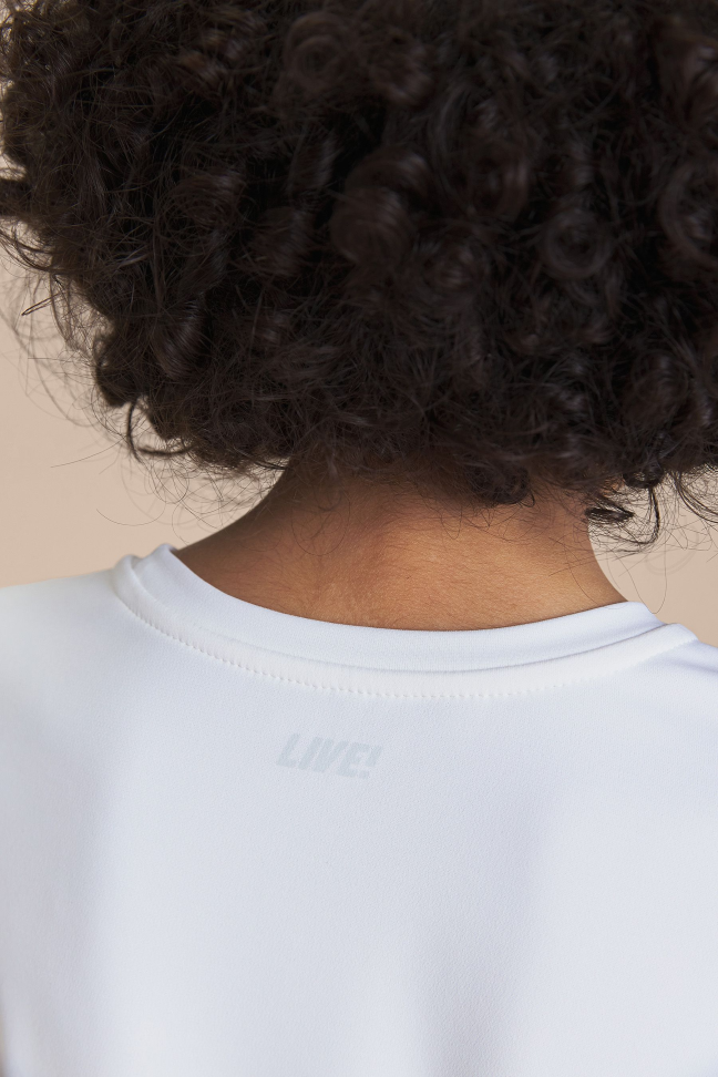 Camiseta Up Loose Kids New Wite