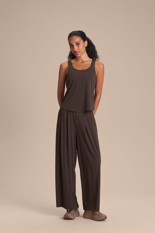 Regata Fitness Feminina LIVE! Basic Wide Cocoa Brown