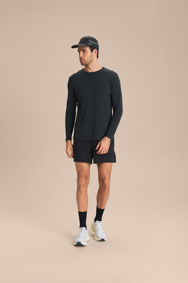 Shorts Run Six Pockets 4'' Men Preto LIVE!