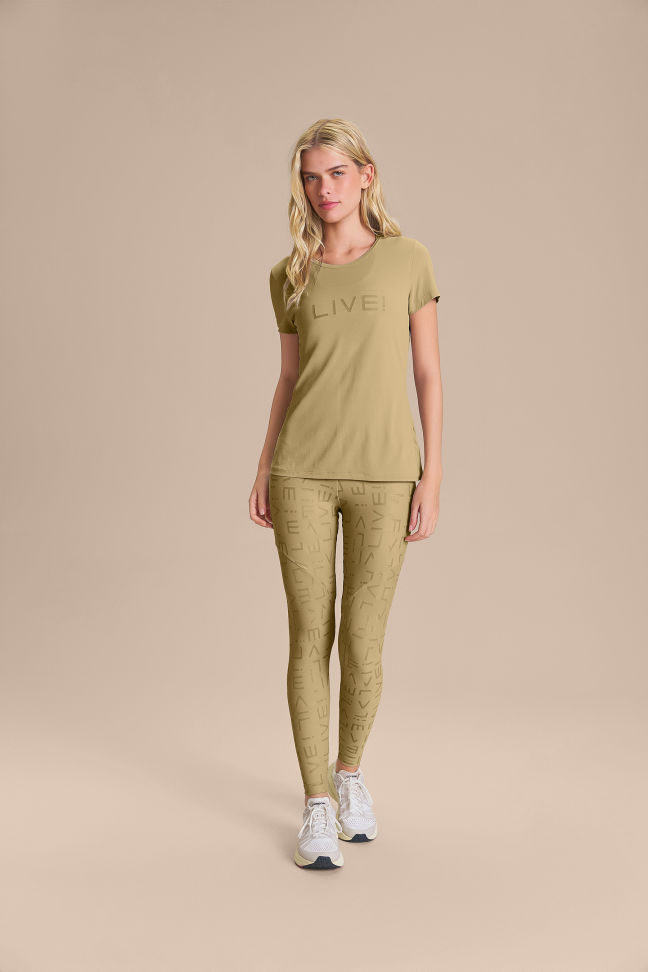 Camiseta LIVE! Comfort Core Green