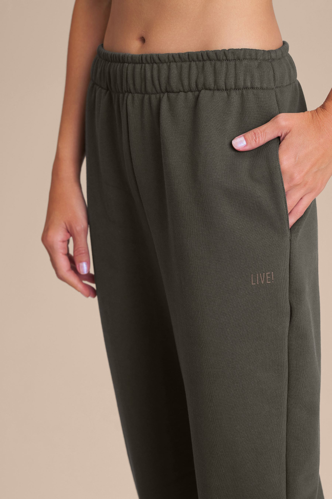 Calça Jogger Feminina LIVE! Welfare Obsidian Grey com Bolsos - #3