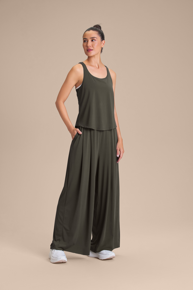Regata Fitness Feminina LIVE! Wide Obsidian Grey - #5