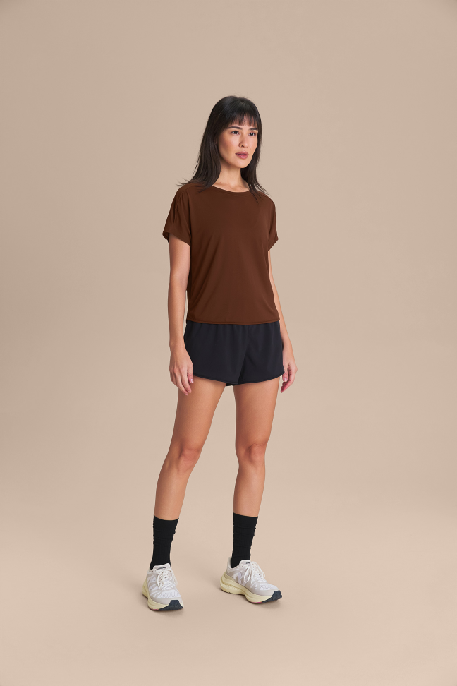 Camiseta Breath Back Comfort Chocolate Plum LIVE! - #4