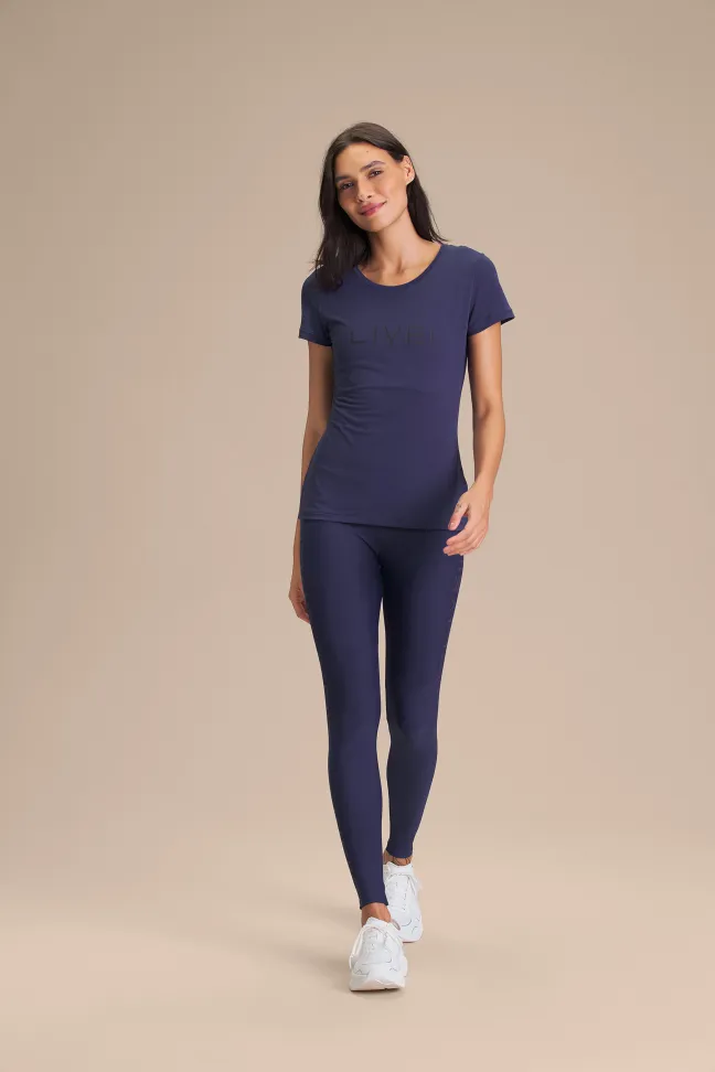 Camiseta Fitness Feminina LIVE! Comfort Tide com Quick Dry