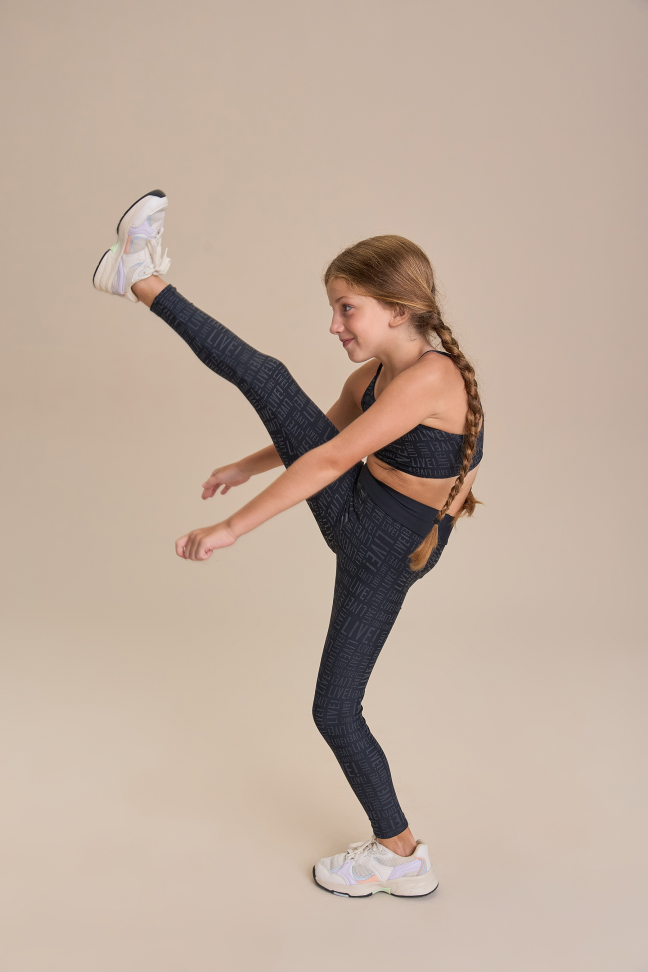 Legging LIVE! Kids Preta black white