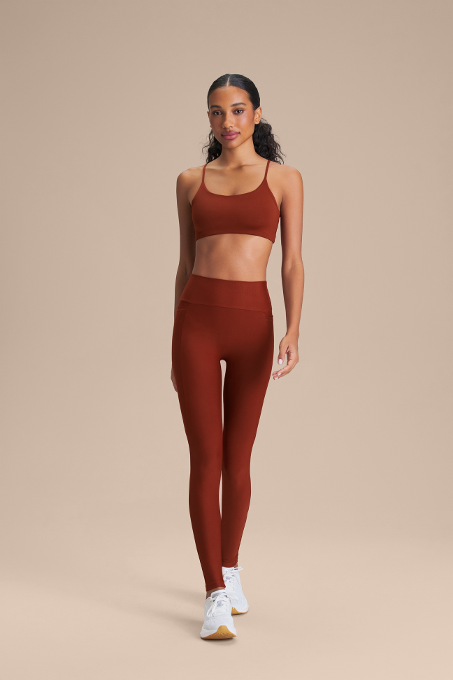 Top Fitness Feminino LIVE! Curve Sense® Rust Red - #3