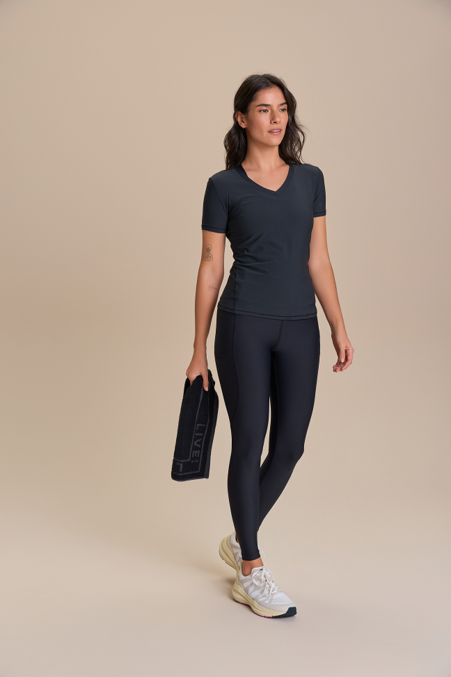 Blusa Harmony Noir Black Preto LIVE! - #3