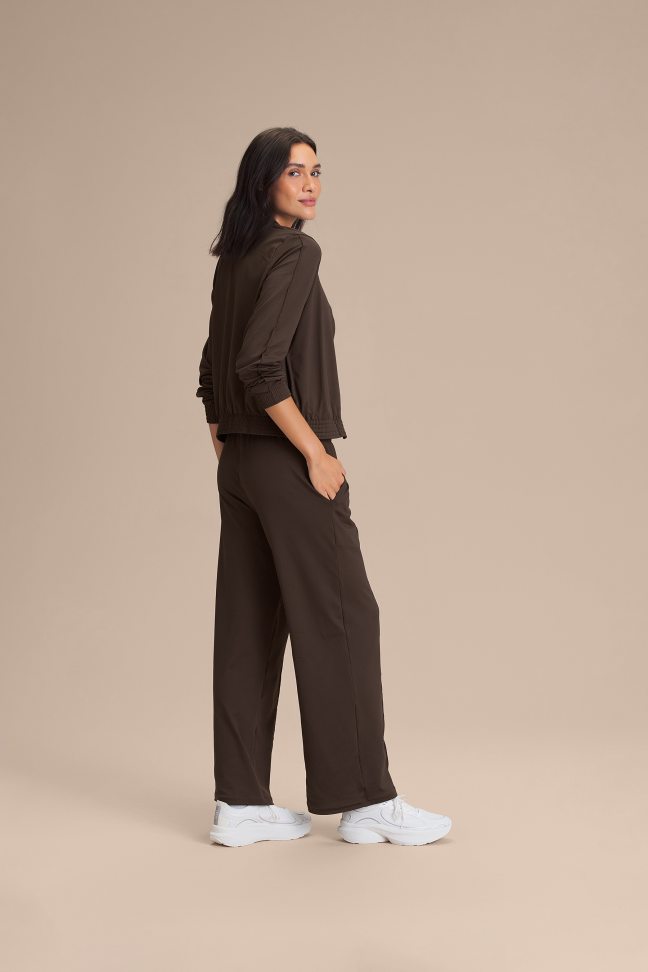Calça Fitness Feminina LIVE! Loose Sense® Cocoa Brown - #3