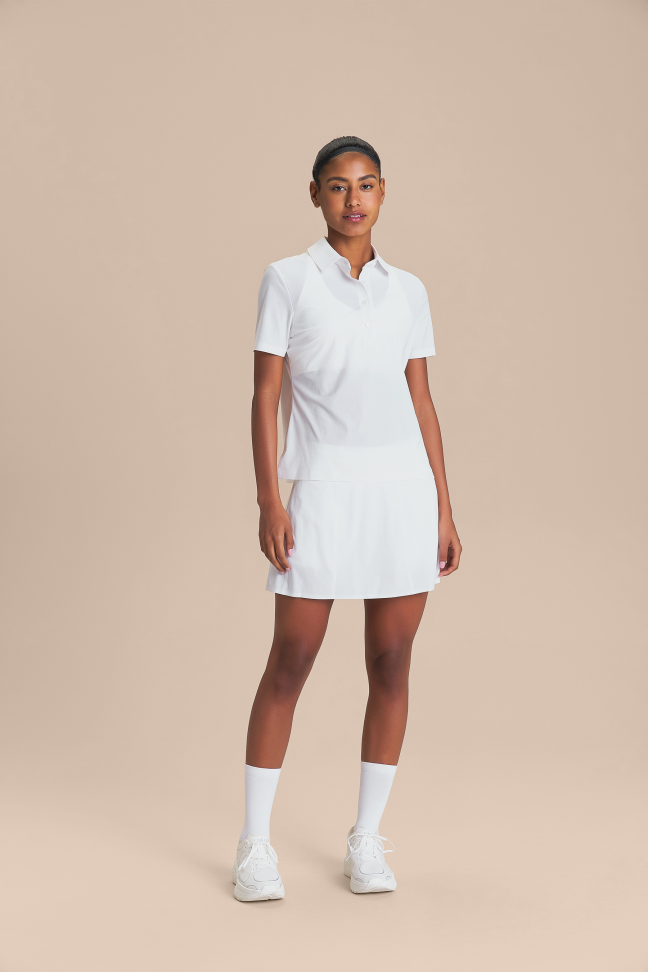 Camiseta Polo Baseline Skin New White LIVE! - #5