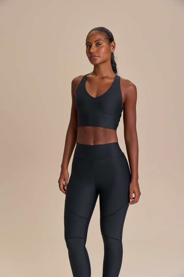 Top V Nadador Neoprene Fit Preto LIVE! - #5