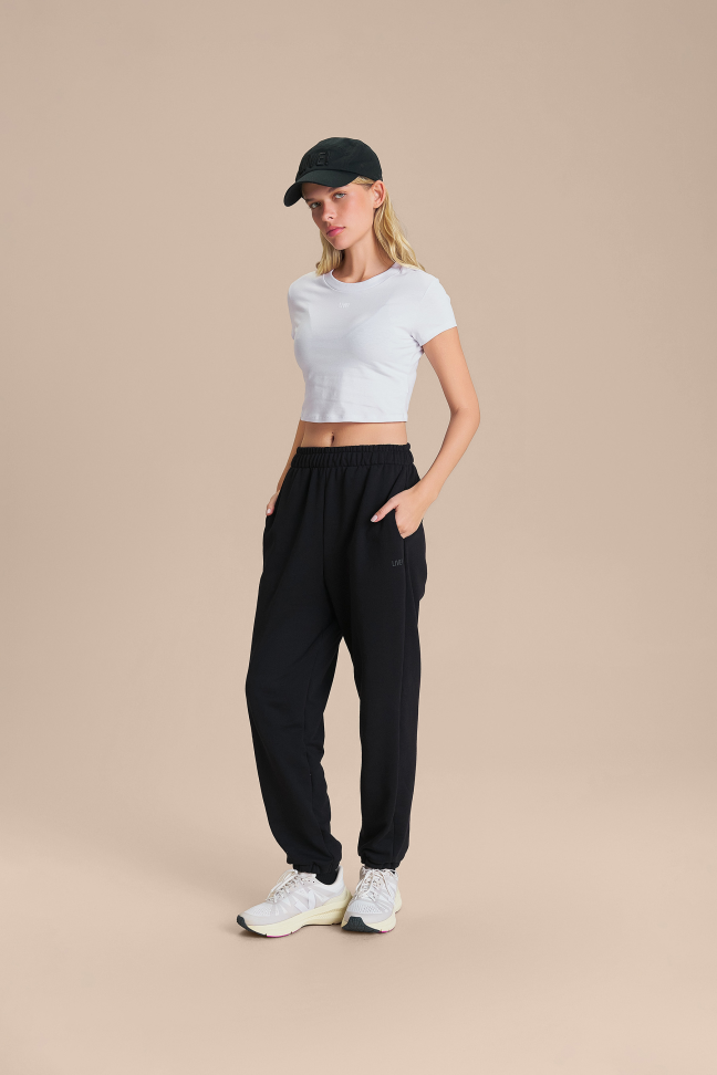 Blusa Cropped Pima Slim Branco LIVE!