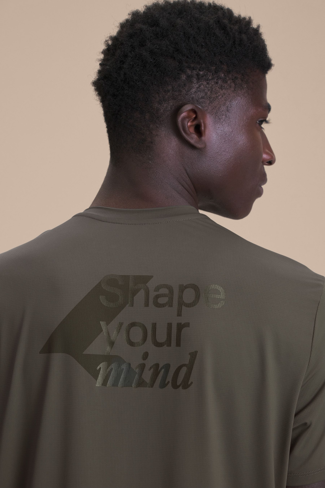Camiseta de Corrida Masculina LIVE! Run Comfy Harmony Pro UV 50+