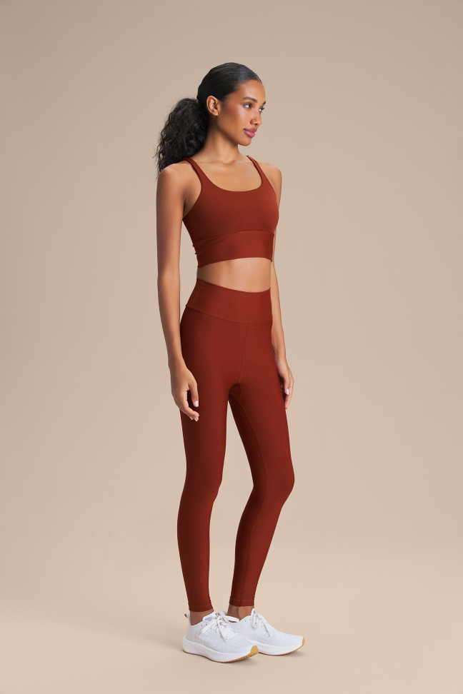 Top Fitness Feminino LIVE! Move Sense® Rust Red - #4