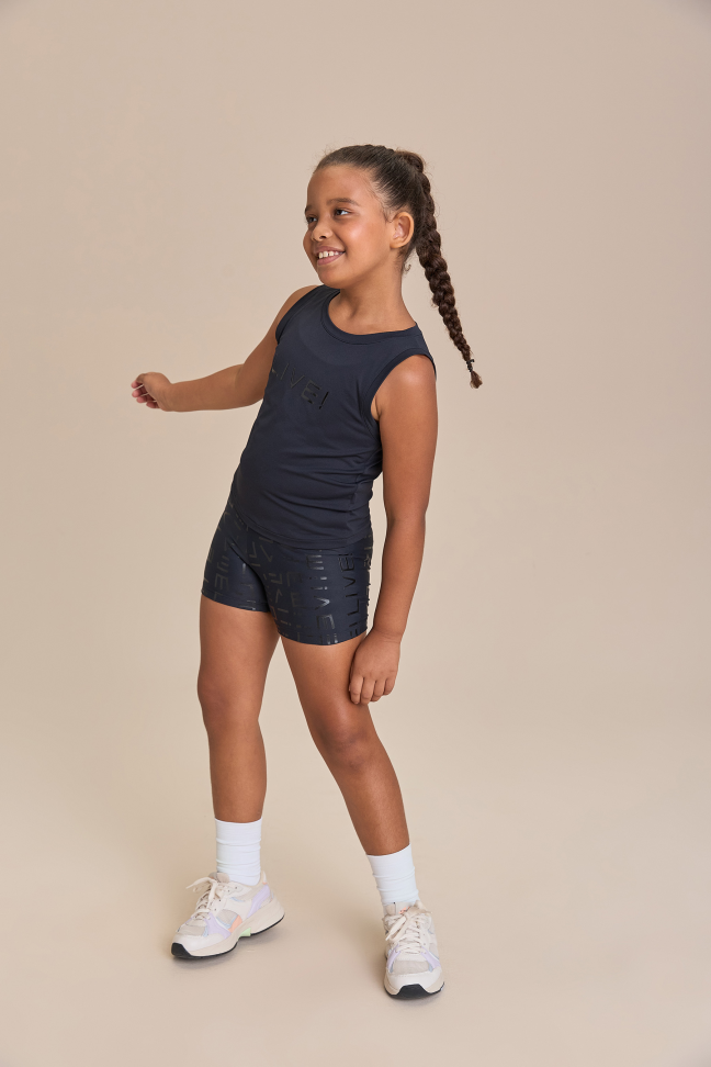 Shorts Icon Neo Kids Preto LIVE!
