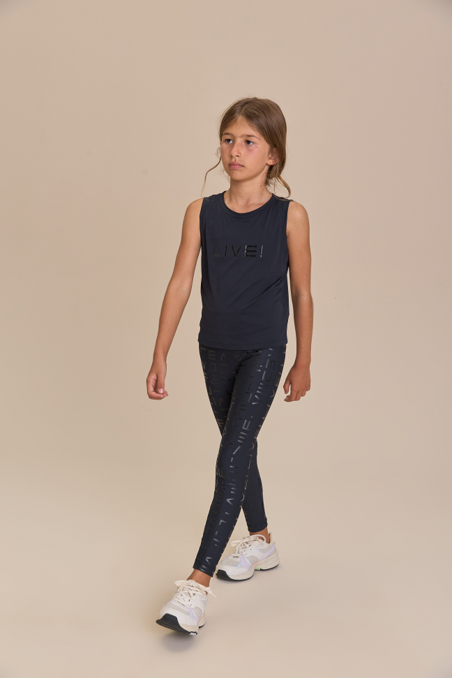 Legging Icon Kids Preta LIVE!