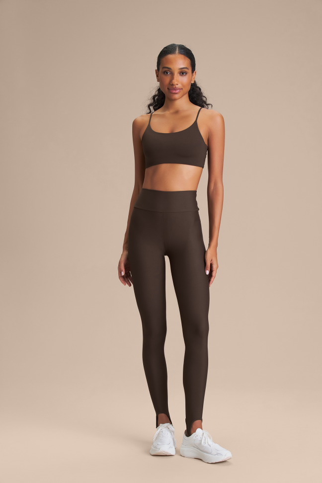 Top Fitness Feminino LIVE! Curve Sense® Cocoa Brown - #5