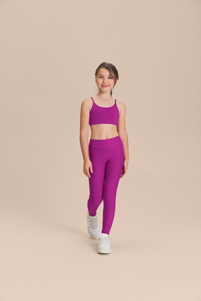Legging LIVE! Icon Kids Vivid Fuchsia LIVE! - #3