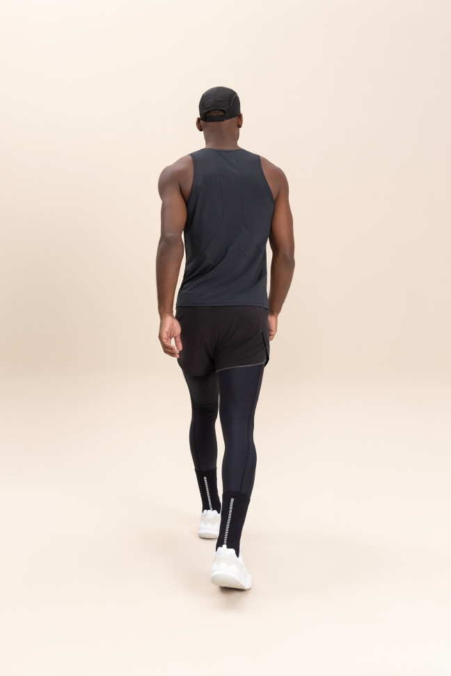 Regata Fit Laser Harmony Men Preto Masculino LIVE! - #5