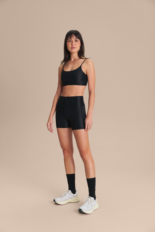 Shorts Fit Allure® Adaptiv Preto LIVE!