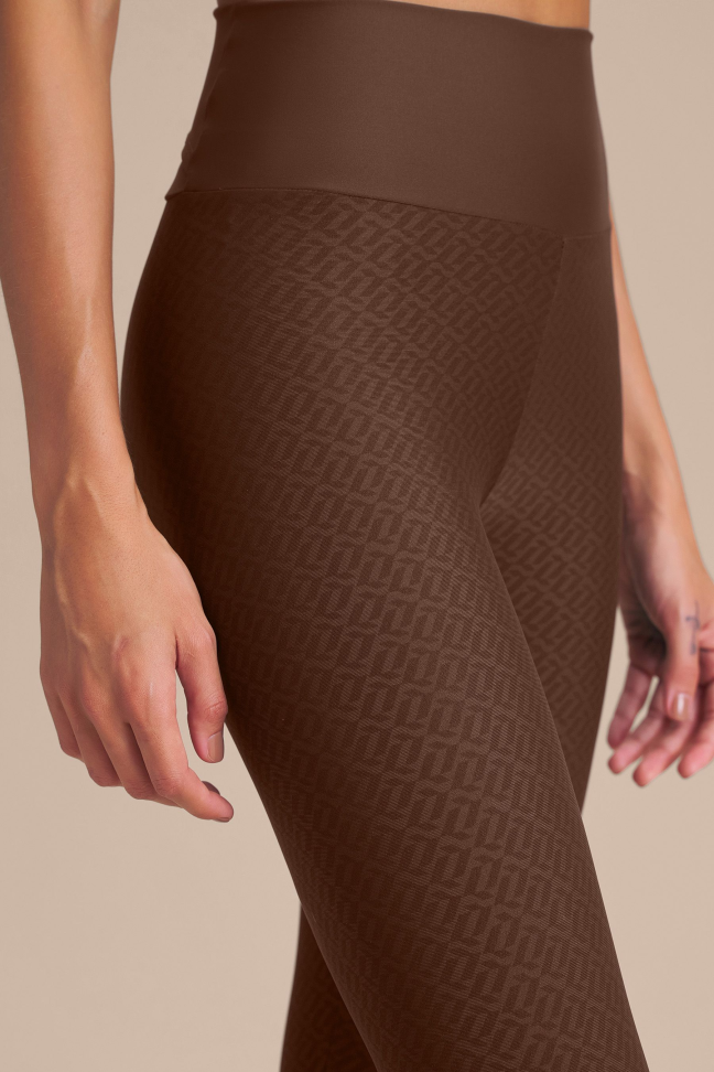 Legging LIVE! Symbol Hydefit® Adaptiv Sepia Brown