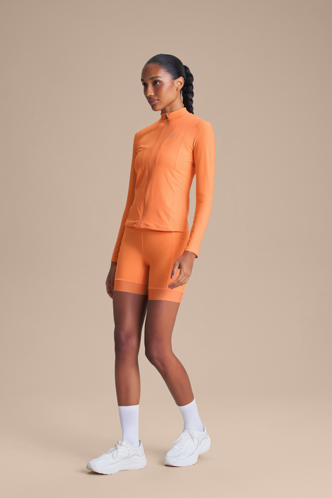 Jaqueta Fitness Feminina LIVE! Harmony Pro Solar Orange - #6