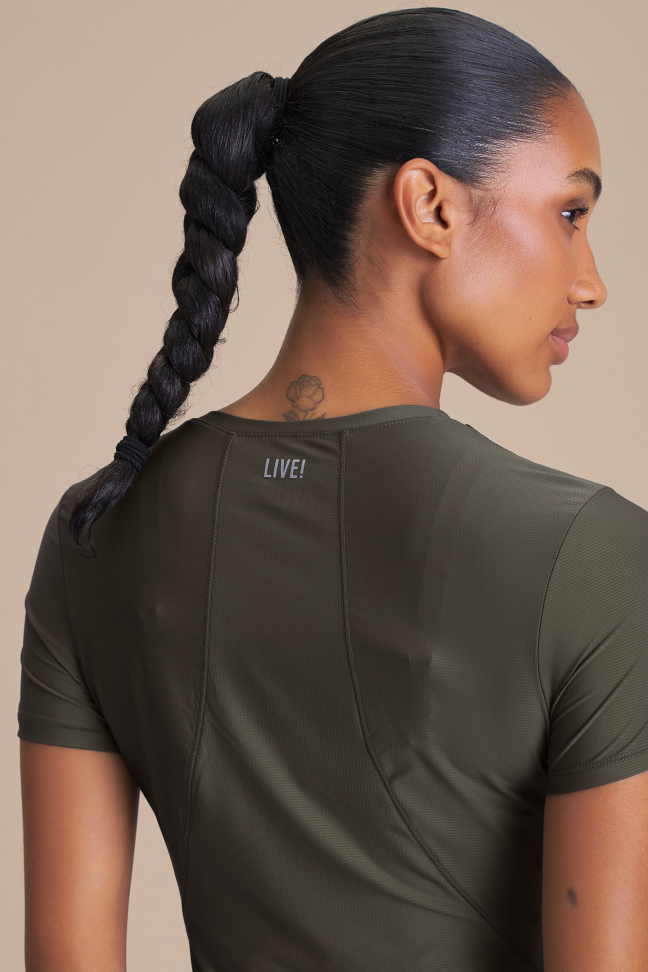 Blusa Fitness Feminina LIVE! Harmony Pro Obsidian Grey - #3