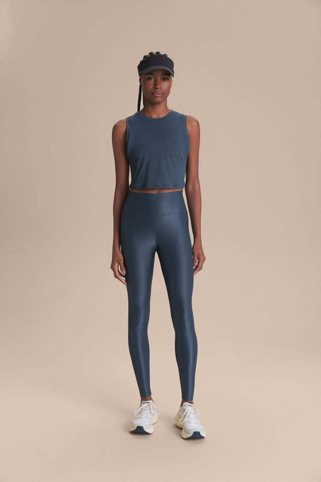 Regata Cropped LIVE! Comfort Misteel Blue