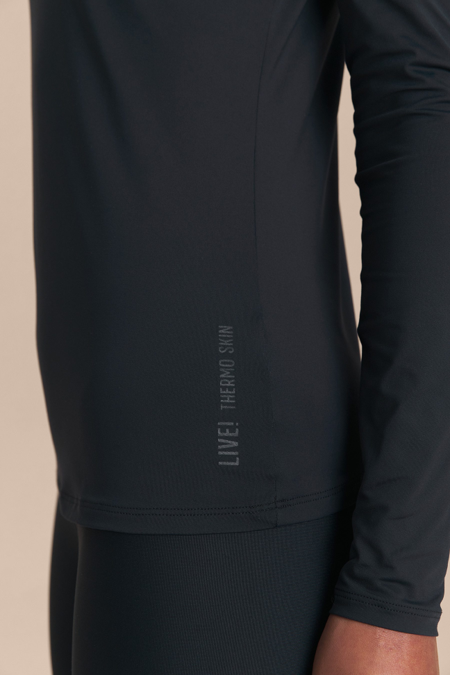 Camiseta ML Thermo Skin® Preta LIVE!