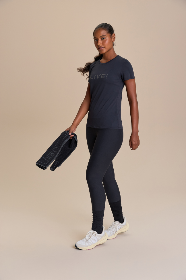 Camiseta LIVE! Comfort Preto Onyx - #3
