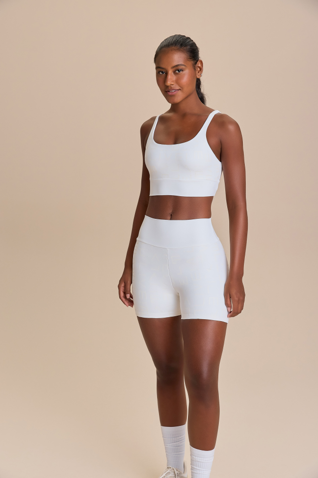 Shorts Fit Icon Hydefit® Adaptiv White Branco LIVE!