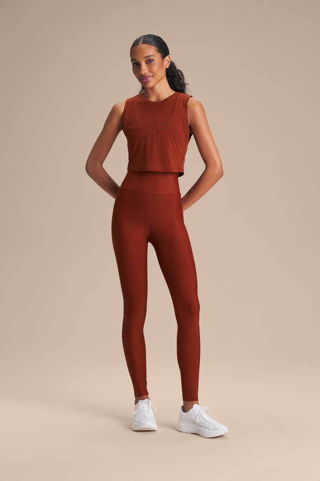 Regata Cropped LIVE! Comfort Rust Red - #5