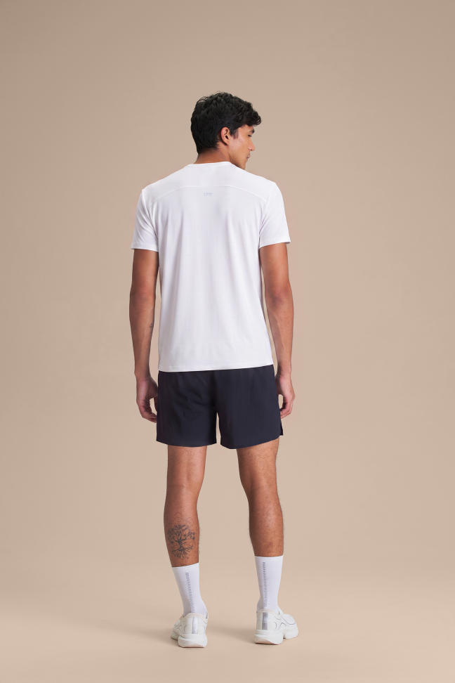 Camiseta Fitness Masculina LIVE! Train Up Loose Comfy Men Branca