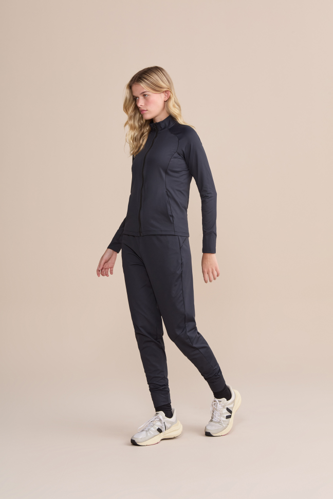 Jaqueta Sinuosa Fleece Noir Black Preto LIVE! - #3