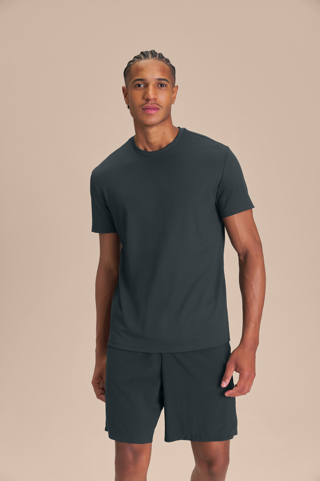 Camiseta Train Comfy Men Shadown Green LIVE!