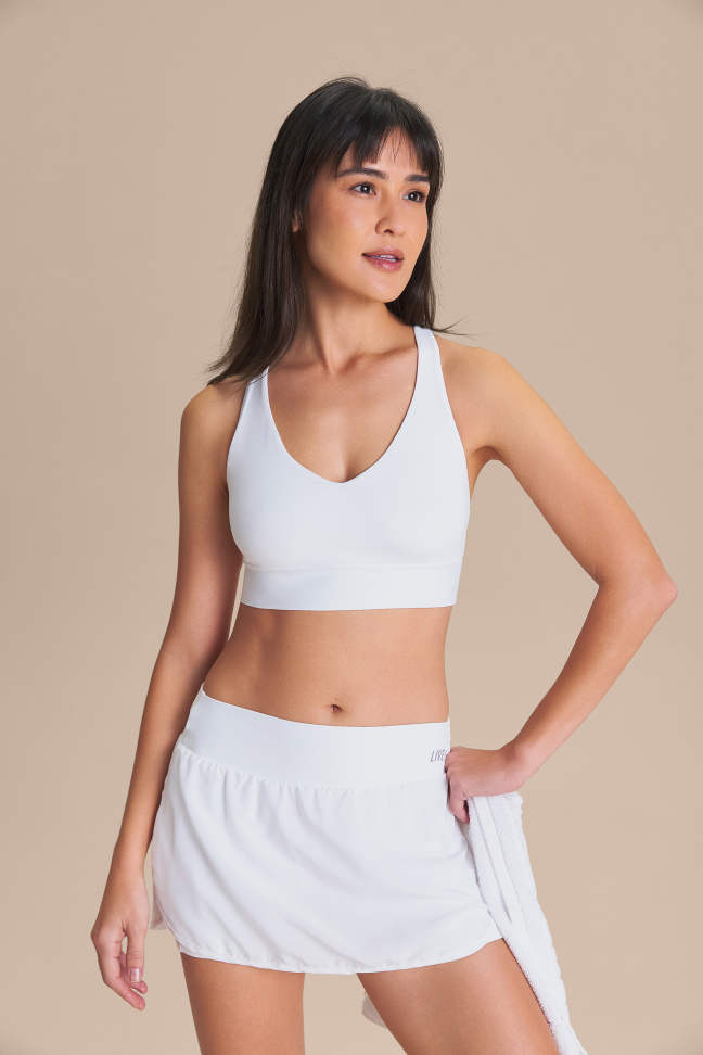 Top V Nadador Sense® Branco LIVE!