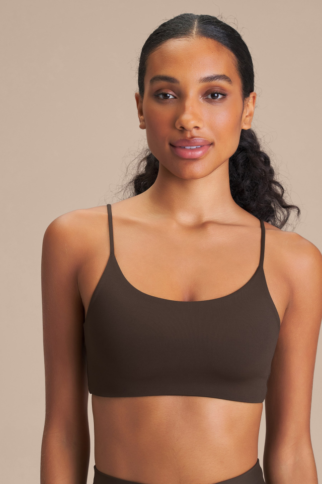 Top Fitness Feminino LIVE! Curve Sense® Cocoa Brown