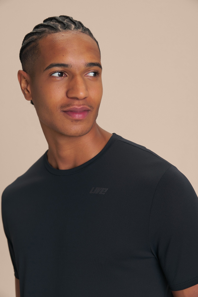 Camiseta Basic Comfort Men Masculino Preta LIVE! - #3