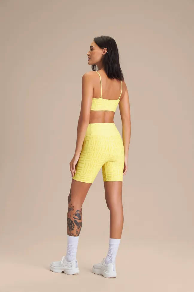 Top Fitness Feminino LIVE! Curve Candelight Yellow - #3