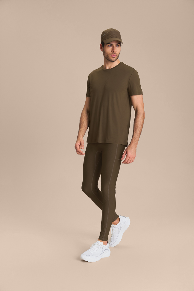 Camiseta Train Comfy Men Green Kelp LIVE! - #6