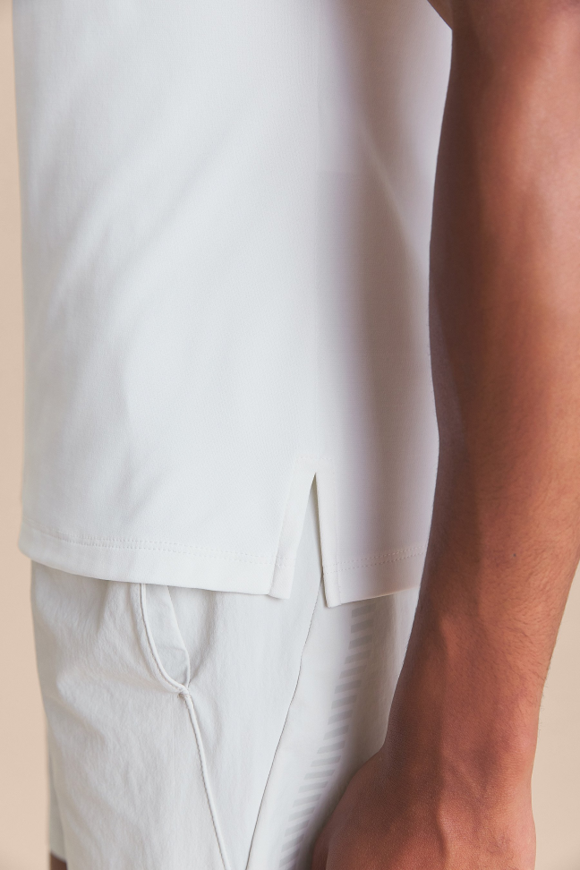 Camiseta Train Slim Men Branca LIVE! - #5