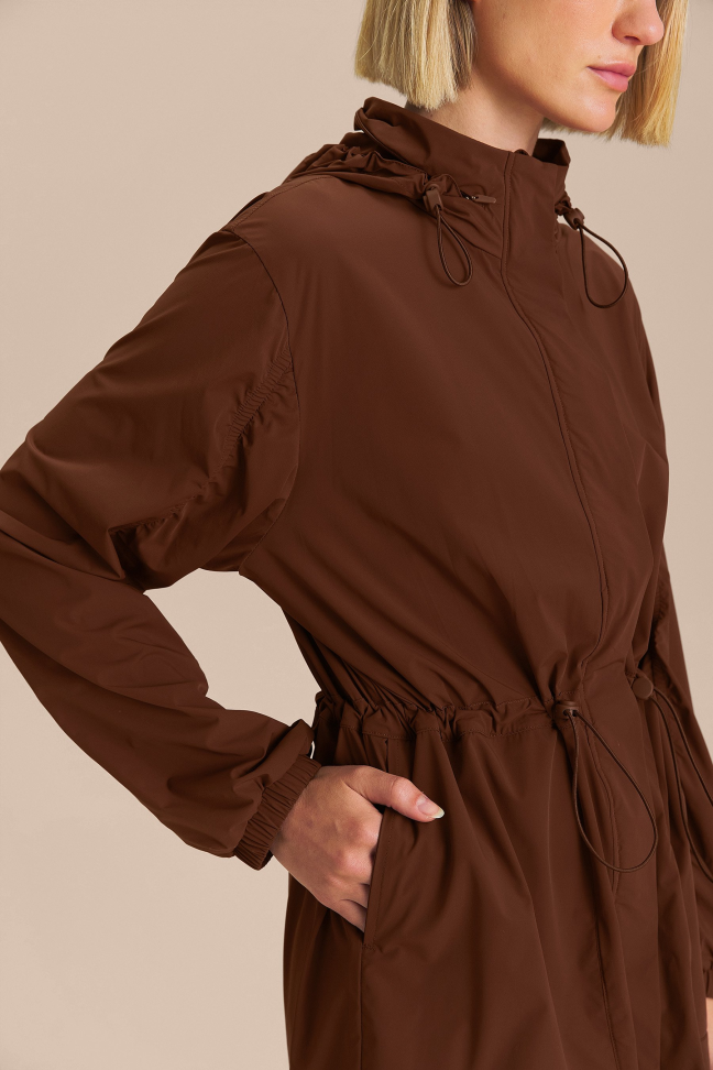 Parka Long Smooth Touch Chocolate Plum LIVE! - #3