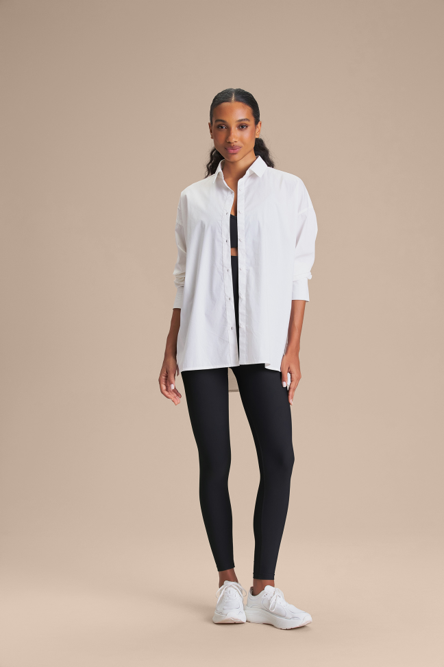Camisa Feminina LIVE! Ween White Manga Longa