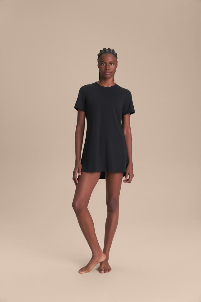 Conj. Vestido e Shorts Air Move® Preto LIVE!