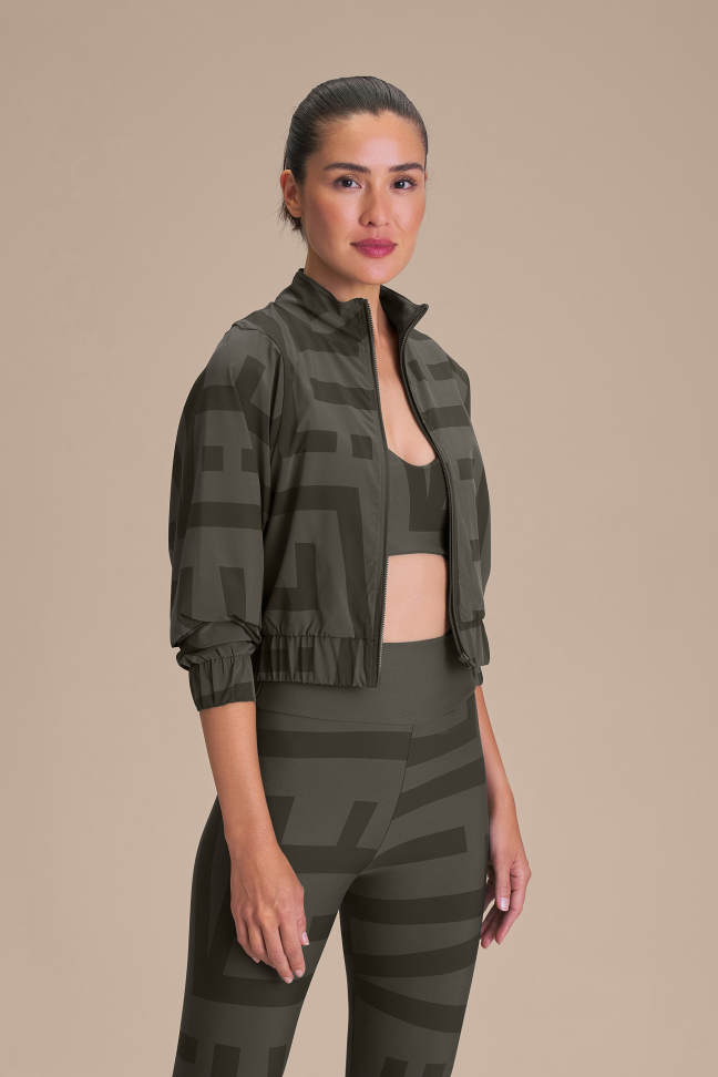Jaqueta Fitness Feminina LIVE! Maxi Dryside Obsidian Grey - #3