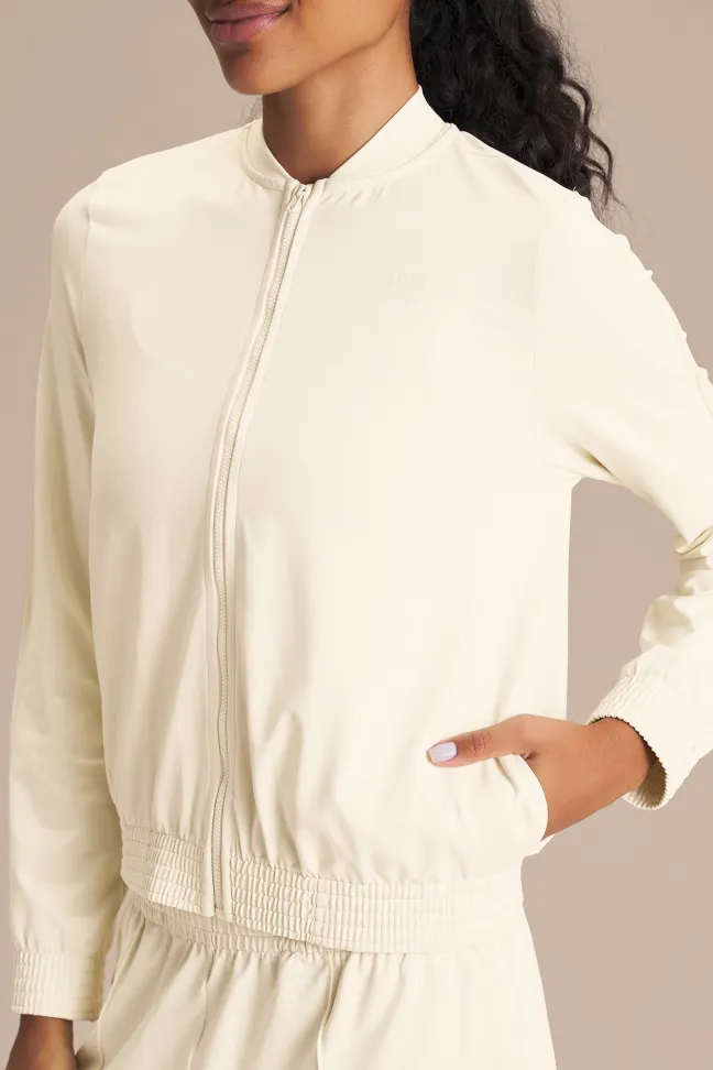 Jaqueta Fitness Feminina LIVE! Half Sense Porcelain