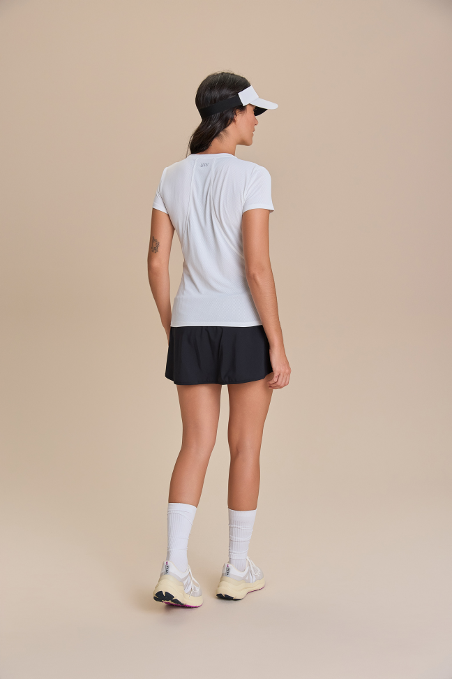 Camiseta V Side Action Branco LIVE! - #4